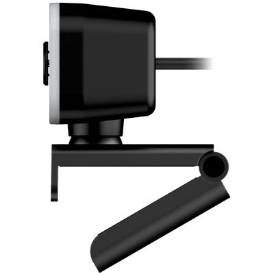 GENIUS FaceCam Light/ 2M 1080P/ LED světlo/ kryt soukromí/ USB-C/ USB/ UVC/ mikrofon/ černá