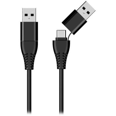 GENIUS FaceCam OPEN/ 5M Full HD/ Windows Hello/ autofocus/ 360° rotace/ 60° náklon/ USB-C/ USB/ UVC/ mikrofon/ černá