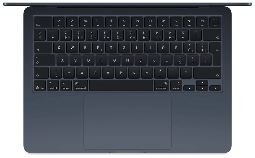 Apple MacBook Air 13,6'' (2025) / M4 / 10C CPU / 8C GPU / 16GB RAM / 256GB SSD / Temně inkoustový