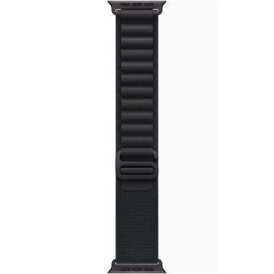 Apple Watch Ultra 3 49mm Černý titan s černým alpským tahem - S