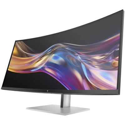 HP 738pu/ 37,5"/ prohnutý/ 3840x1600/ IPS/ 5ms/ 400 cd/m2/ 2000:1/ HDMI/ DP/ USB/ Thunderbolt4/ VESA/ stříbrný