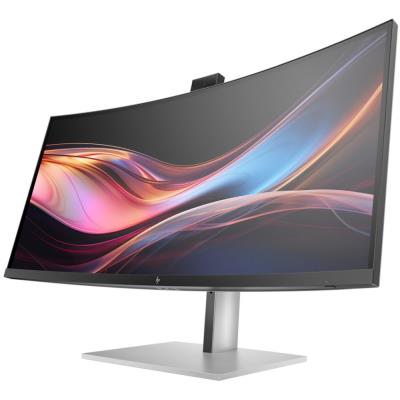 HP 734pm/ 34"/ prohnutý/ 3440x1440/ IPS/ 5ms/ 400 cd/m2/ 2000:1/ HDMI/ DP/ USB/ Thunderbolt4/ VESA/ repro/ stříbrný