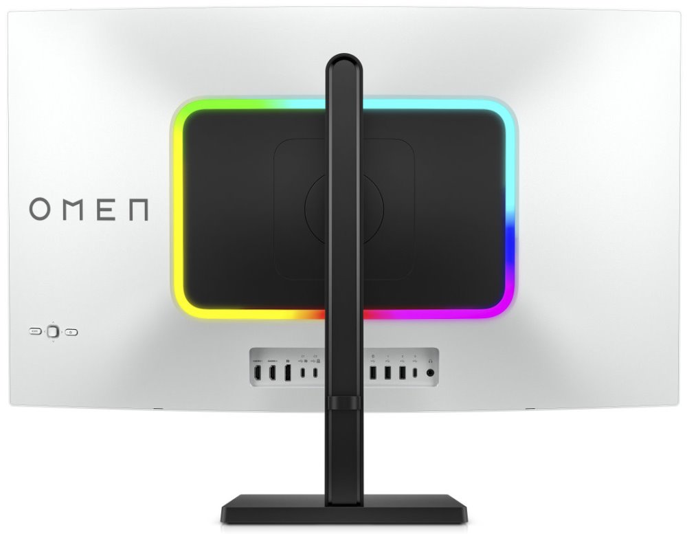 HP OMEN 32/ 31,5"/ 3840x2160/ QD-OLED/ 0,03ms/ 250 cd/m2/ 1.5M:1/ HDMI/ DP/ USB/ USB-C/ VESA/ černo-bílý