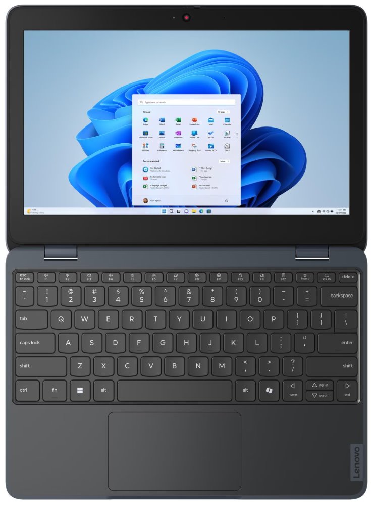 Lenovo 100w G5/ N150/ 4GB DDR5/ 128GB UFS/ Intel Graphics/ 11,6"HD,matný/ W11P/ šedý