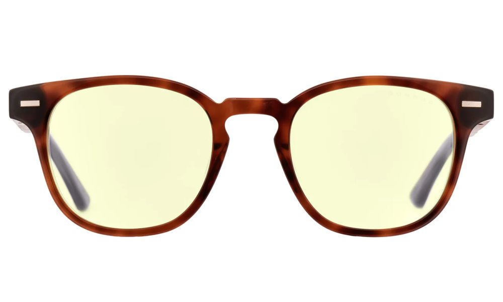 GUNNAR kancelářske/herní brýle  TIOGA MAROON/ROSEWOOD jantarová skla MINERAL BLF 65 GUNNAR focus