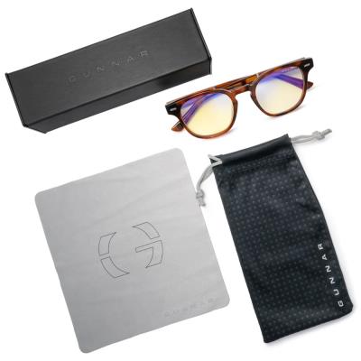 GUNNAR kancelářske/herní brýle  TIOGA MAROON/ROSEWOOD jantarová skla MINERAL BLF 65 GUNNAR focus