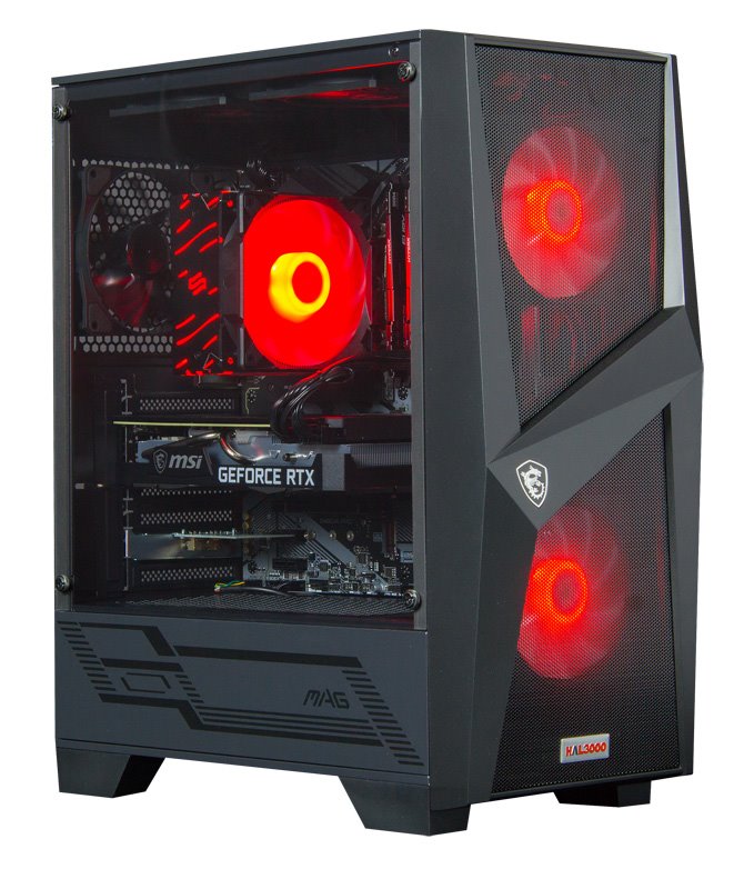 HAL3000 Master Gamer Pro 3070 / Intel i5-10600K/ 16GB/ RTX 3070/ 1TB PCIe SSD/ WiFi/ W10