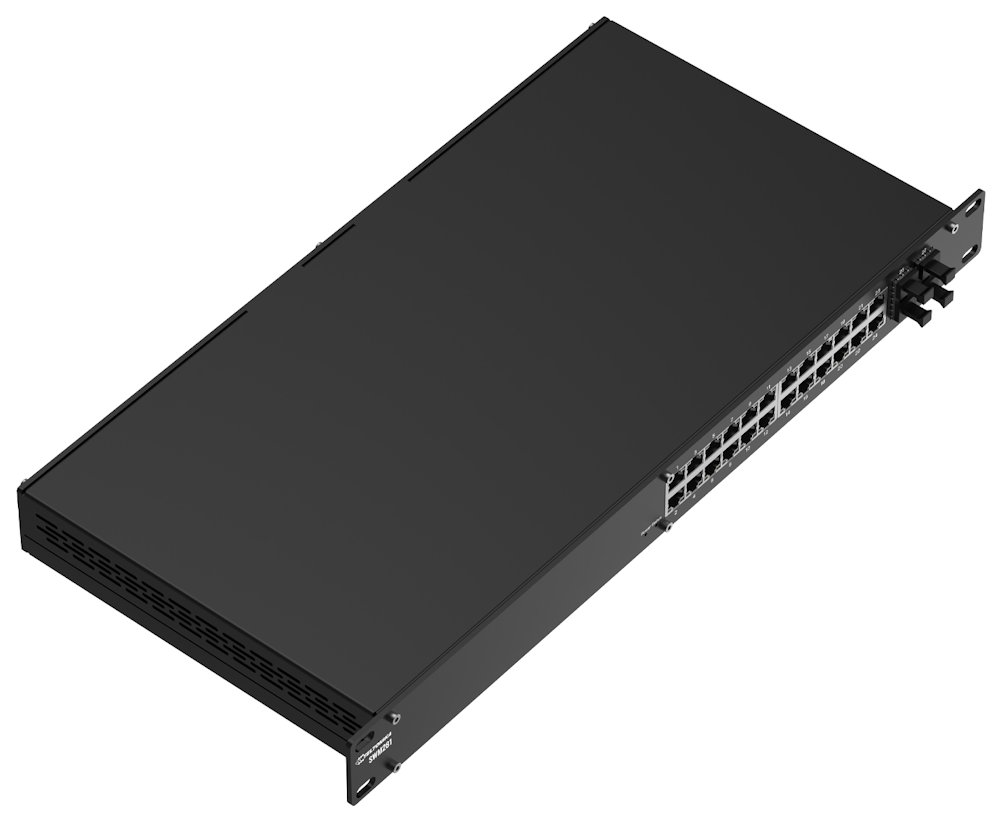 Teltonika SWM281 manažovaný switch, 24x GbE, 4x SFP L2+, 19" rack