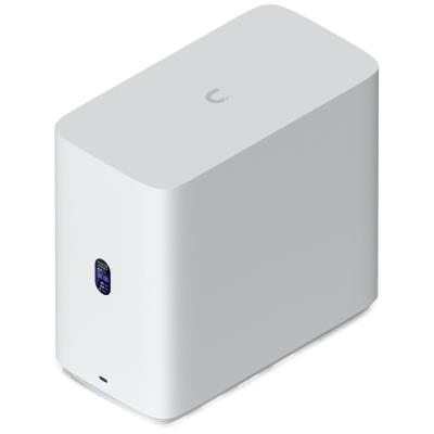 Ubiquiti UniFi UNAS 4 W - NAS server, 4x 3,5" slot HDD, 2x M.2 NVMe SSD slot, RAID, 2.5GbE, 5Gbps USB-C, PoE+++, bílý