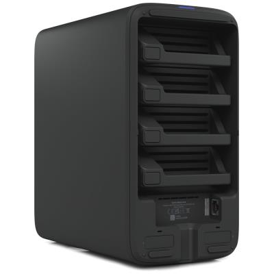 Ubiquiti UniFi UNAS 4 B - NAS server, 4x 3,5" slot HDD, 2x M.2 NVMe SSD slot, RAID, 2.5GbE, 5Gbps USB-C, PoE+++, černý
