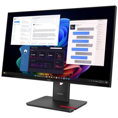 Lenovo T27UD-40/ 27"/ IPS/ 3840x2160/ 16:9/ 350cd/m2/ 1500:1/ 4ms/ HDMI/ DP/ USB/ USB-C/ LAN/ PIVOT