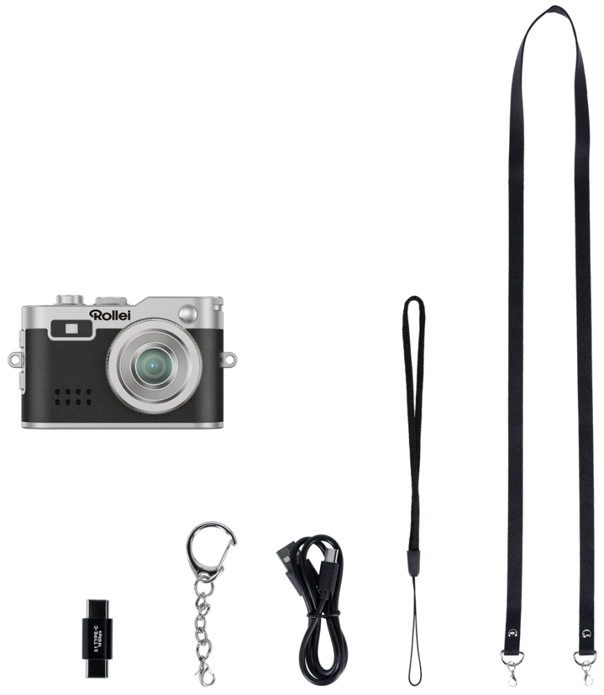 Rollei Mini Digitalkamera/ 2 MPix/ 0,96" LCD/ 1080p video/ Černý