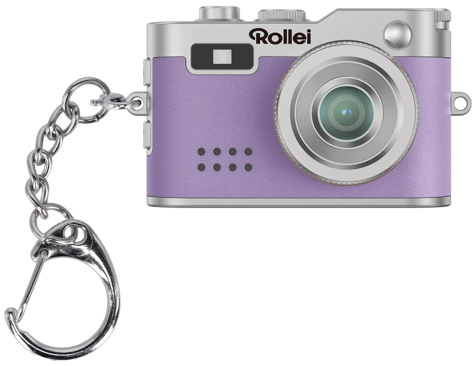 Rollei Mini Digitalkamera/ 2 MPix/ 0,96" LCD/ 1080p video/ Fialový