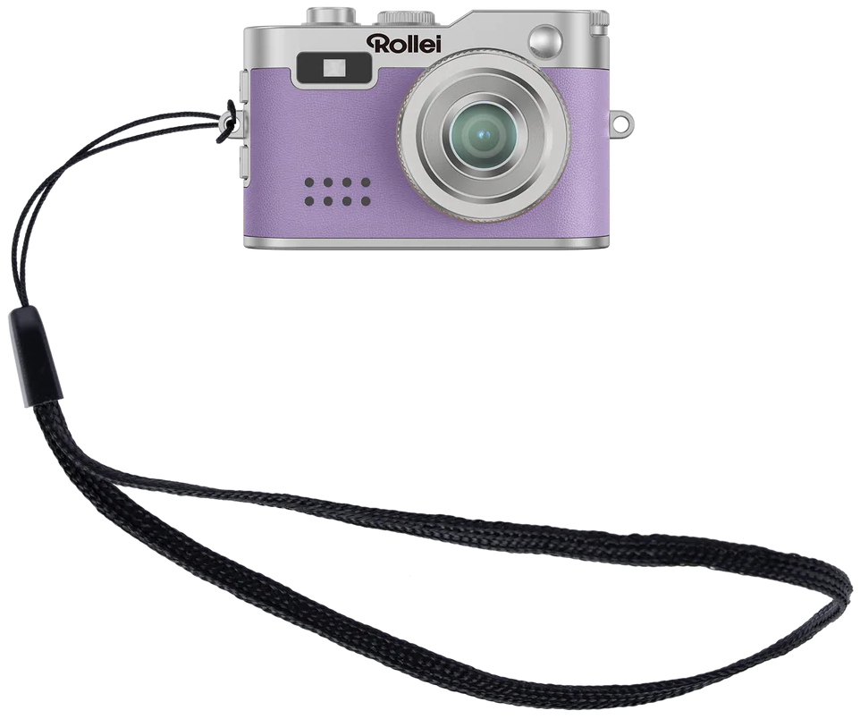 Rollei Mini Digitalkamera/ 2 MPix/ 0,96" LCD/ 1080p video/ Fialový