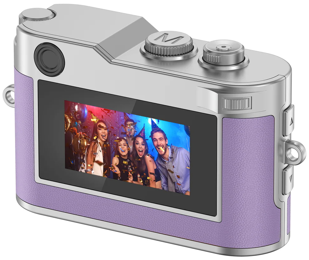 Rollei Mini Digitalkamera/ 2 MPix/ 0,96" LCD/ 1080p video/ Fialový