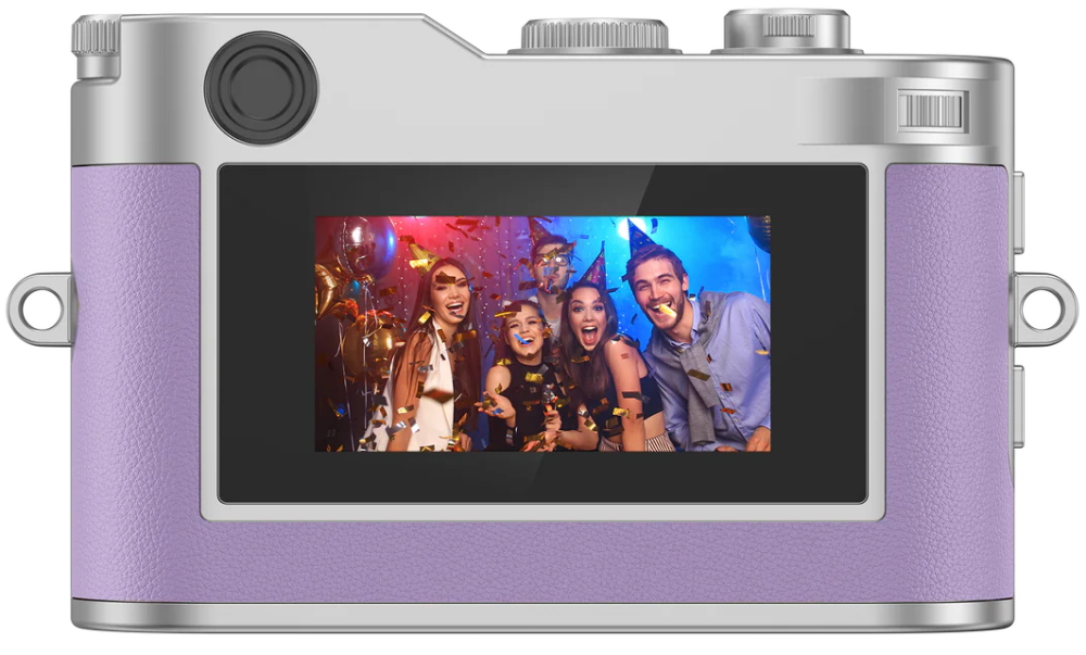 Rollei Mini Digitalkamera/ 2 MPix/ 0,96" LCD/ 1080p video/ Fialový