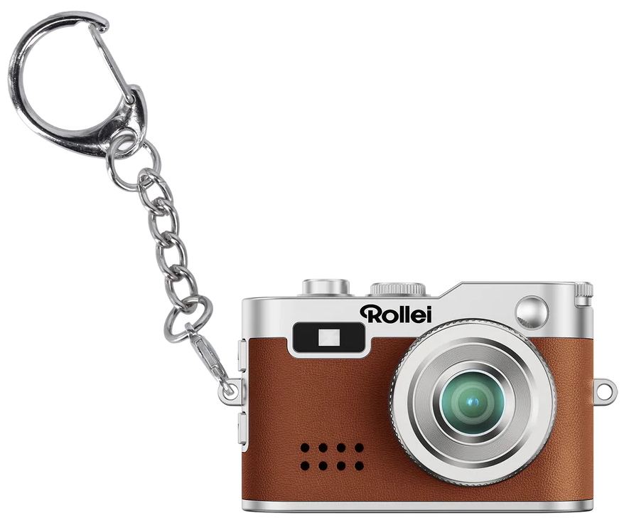 Rollei Mini Digitalkamera/ 2 MPix/ 0,96" LCD/ 1080p video/ Hnědý