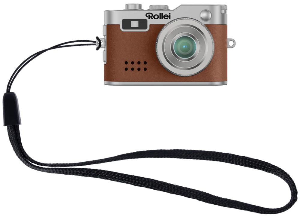 Rollei Mini Digitalkamera/ 2 MPix/ 0,96" LCD/ 1080p video/ Hnědý