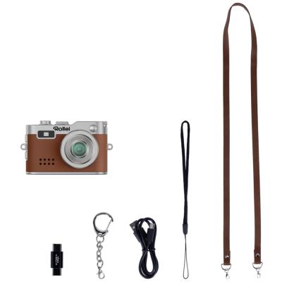 Rollei Mini Digitalkamera/ 2 MPix/ 0,96" LCD/ 1080p video/ Hnědý