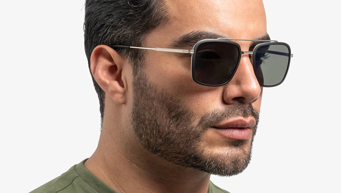 GUNNAR kancelářske/herní brýle  BARRON SILVER sluneční skla BLF 90 NATURAL focus