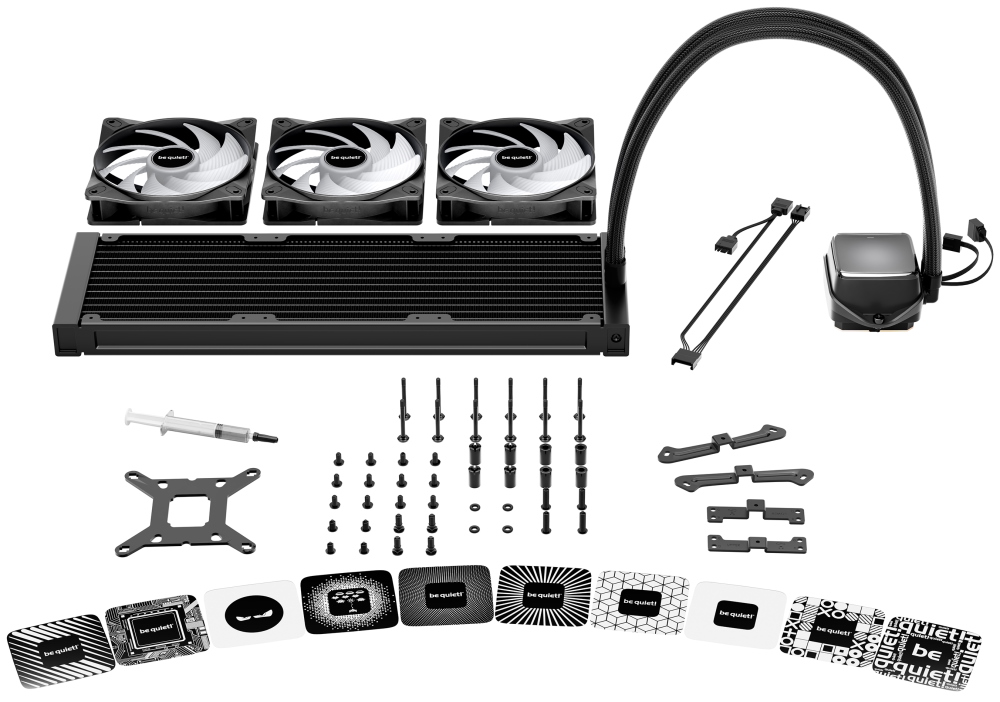 Be quiet! Pure Loop 3 LX vodní chladič 360mm / 3x120mm ARGB / Intel 1851/1700/1200/1151/1150/1155 / AMD AM4 / AM5