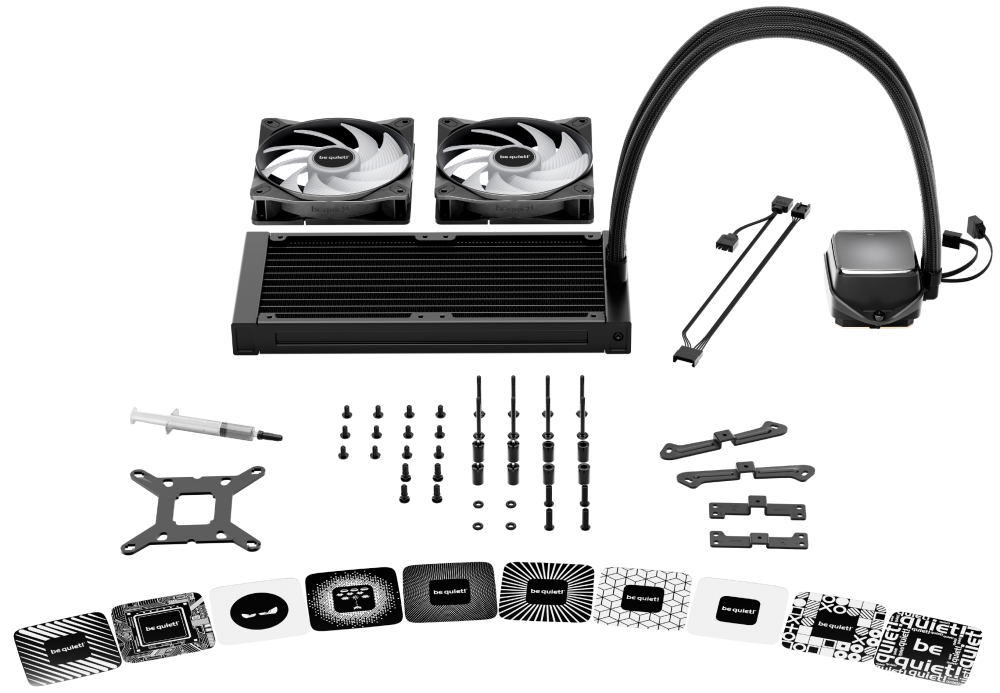 Be quiet! Pure Loop 3 LX vodní chladič 240mm / 2x120mm ARGB / Intel 1851/1700/1200/1151/1150/1155 / AMD AM4 / AM5