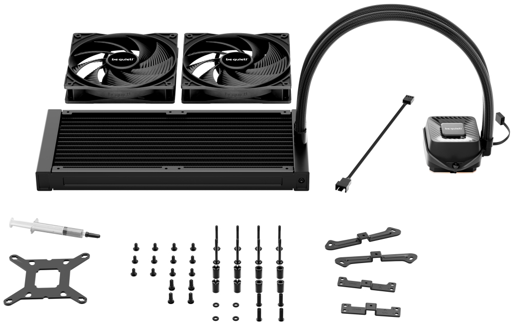 Be quiet! Pure Loop 3 vodní chladič CPU 280mm / 2x140mm / Intel 1851 / 1700 / 1200 / 1151 / 1150 / 1155 / AMD AM4 / AM5
