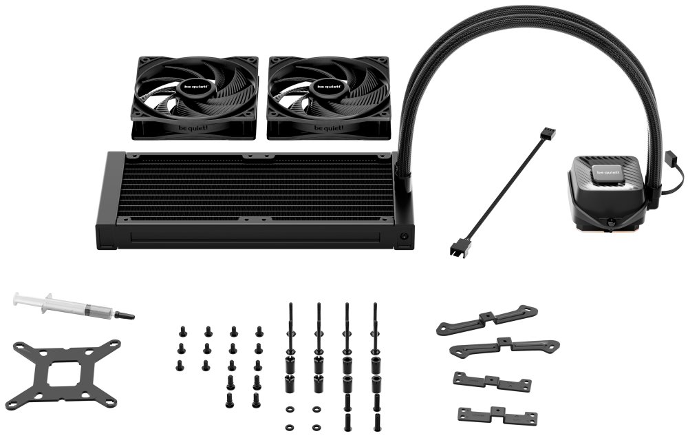 Be quiet! Pure Loop 3 vodní chlaidč CPU 240mm / 2x120mm / Intel 1851 / 1700 / 1200 / 1151 / 1150 / 1155 / AMD AM4 / AM5