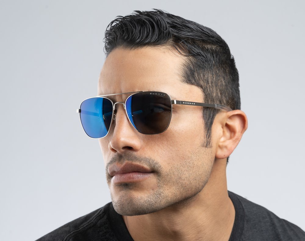 GUNNAR kancelářske/herní brýle  MUSTANG ONYX sluneční skla NEUTRAL BLF 90 Natural focus