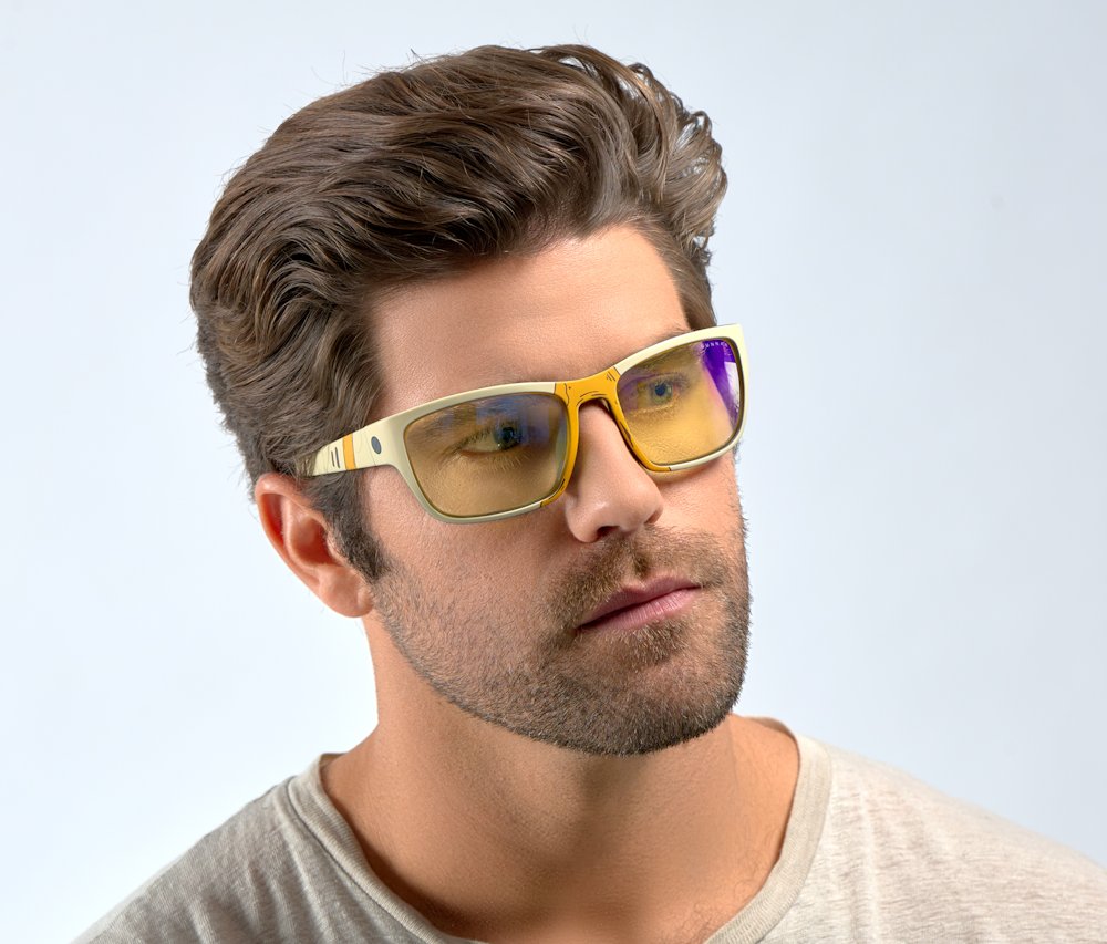 GUNNAR kancelářske/herní brýle BORDERLANDS 4 RIPPER  BANDIT SMOKE  jantarová  skla BLF 65 GUNNAR focus