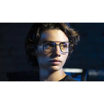 GUNNAR kancelářske/herní brýle  BARRON SILVER čirá skla BLF 35 GUNNAR focus