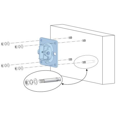 HPE Aruba Networking AP-270-MNT-H2 Flush Mount Kit