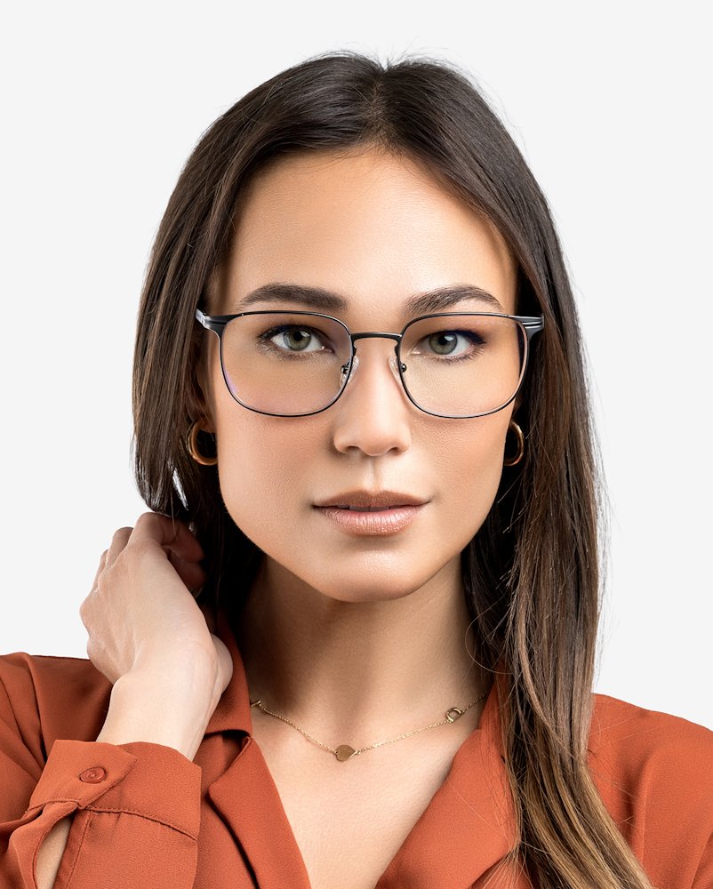 GUNNAR kancelářske/herní brýle  MONTEREY GUNMETAL jantarová skla BLF 65 GUNNAR focus