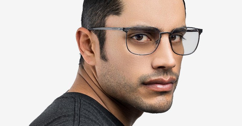 GUNNAR kancelářske/herní brýle  MONTEREY GUNMETAL čirá skla BLF 35 GUNNAR focus