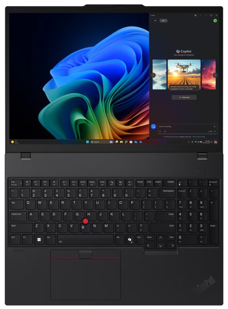 Lenovo T16 Gen 4/ Ryzen AI 7 PRO 350/ 32GB DDR/ 1TB SSD/ AMD Radeon 860M/ 16"WUXGA,matný/ W11P/ černý