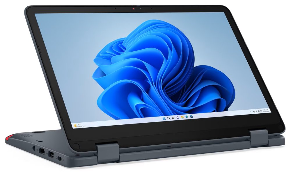 Lenovo 300w 2-in-1 G5/ N150/ 4GB DDR5/ 128GB UFS/ Intel Graphics/ 11,6"HD,touch/ W11P/ šedý