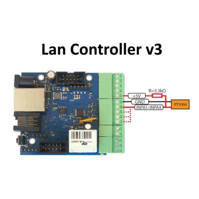 TINYCONTROL teplotní čidlo PT1000 pro LAN ovladač