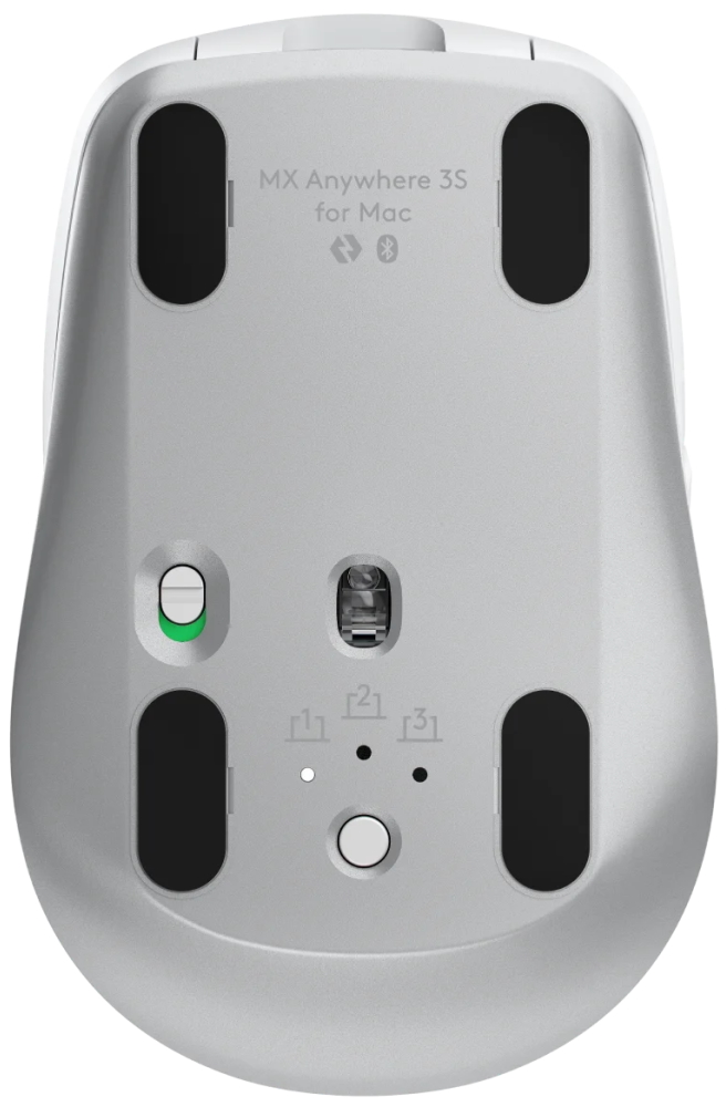 Logitech MX Anywhere 3S for Mac myš světle šedá