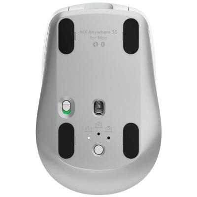 Logitech MX Anywhere 3S for Mac myš světle šedá