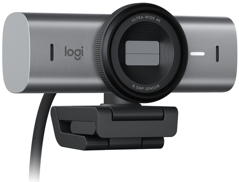 Logitech webkamera MX Brio/ 4K/30fps / 1080p/60fps/ graphite