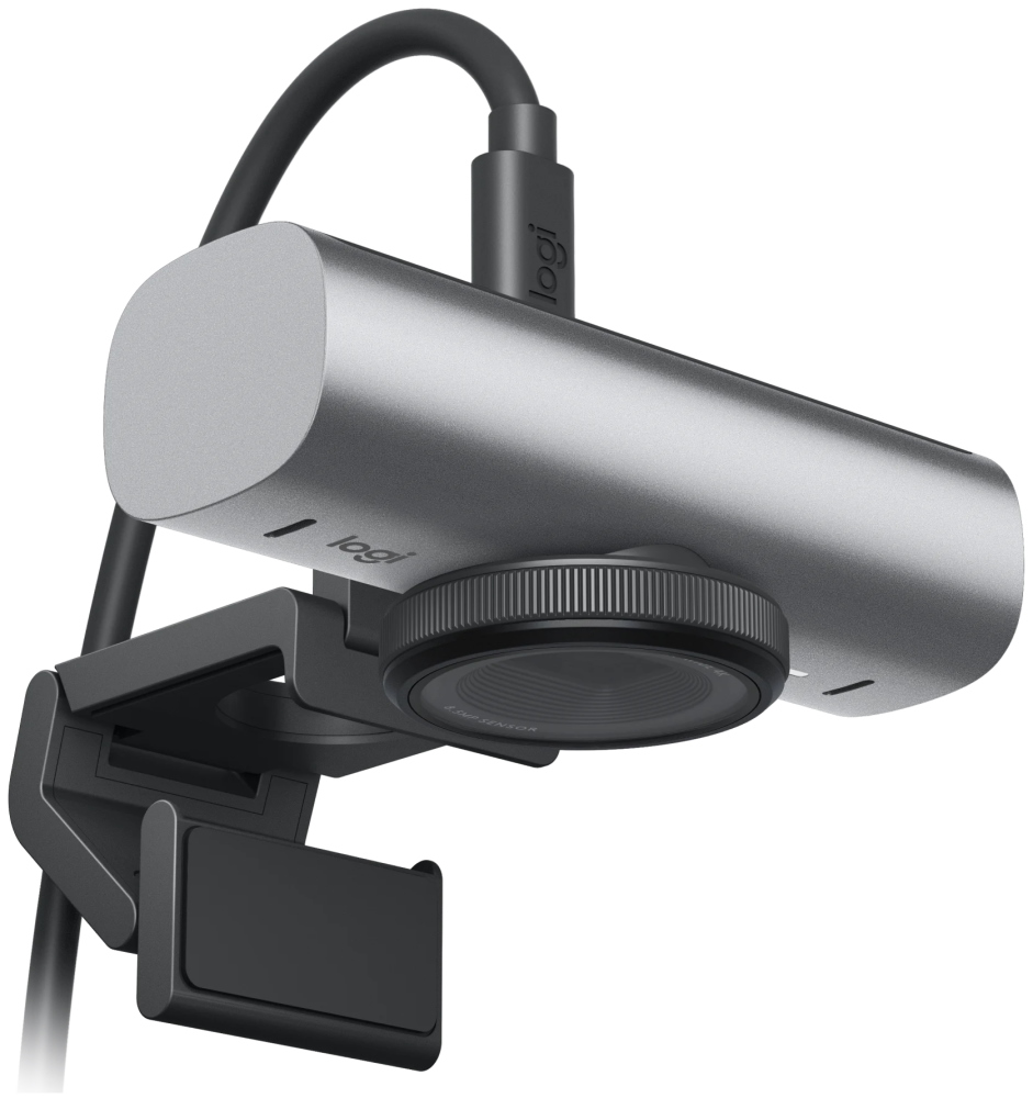 Logitech webkamera MX Brio/ 4K/30fps / 1080p/60fps/ graphite
