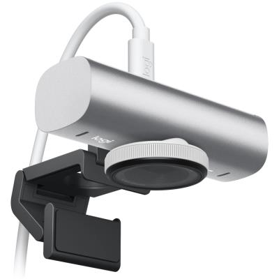 Logitech webkamera MX Brio/ 4K/30fps / 1080p/60fps/ pole gray