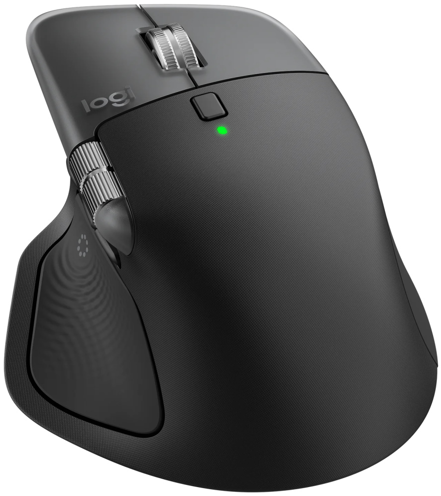 Logitech myš MX Master 4 for Mac space black