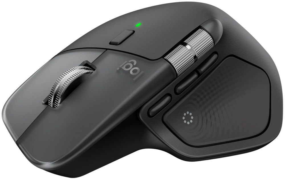 Logitech myš MX Master 4 for Mac space black