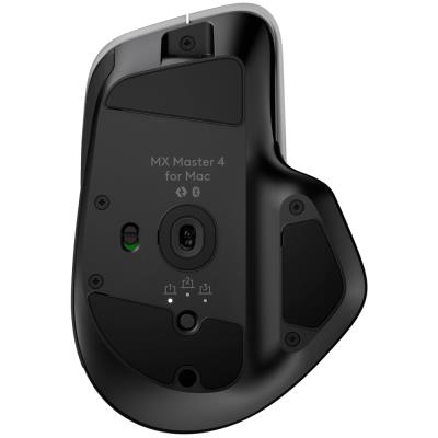 Logitech myš MX Master 4 for Mac space black