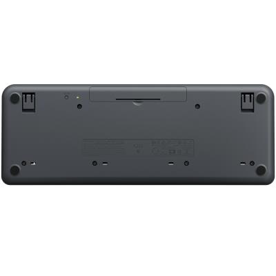 Logitech klávesnice K250/ Kompaktní/ Bezdrátová/ Bluetooth/ CZ/ Černá