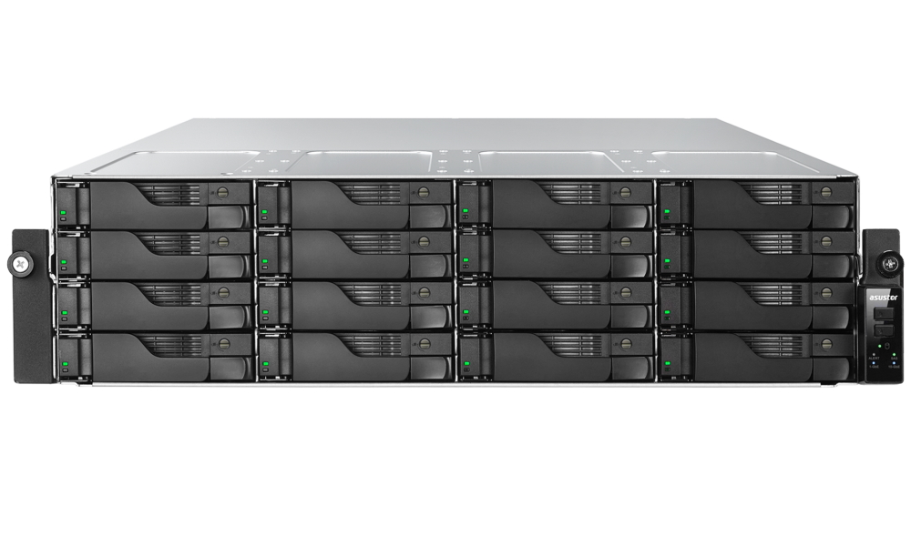 Asustor NAS AS7216RDX+RAIL / 16x 2,5"/3,5" SATA III/ AMD Ryzen 7 3,8GHz / 16GB/ 2x1GbE + 2x10GbE/ red. zdroj