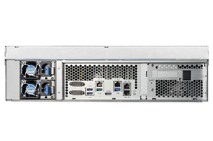 Asustor NAS AS7216RDX+RAIL / 16x 2,5"/3,5" SATA III/ AMD Ryzen 7 3,8GHz / 16GB/ 2x1GbE + 2x10GbE/ red. zdroj