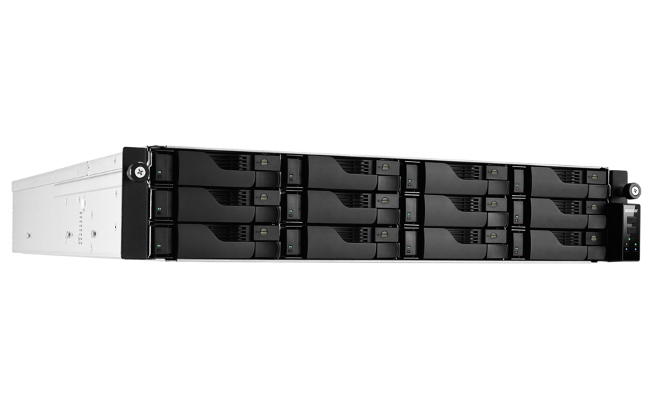 Asustor NAS AS7212RDX+RAIL / 12x 2,5"/3,5" SATA III/ AMD Ryzen 7 3,8GHz / 16GB/ 2x1GbE + 2x10GbE/ red. zdroj