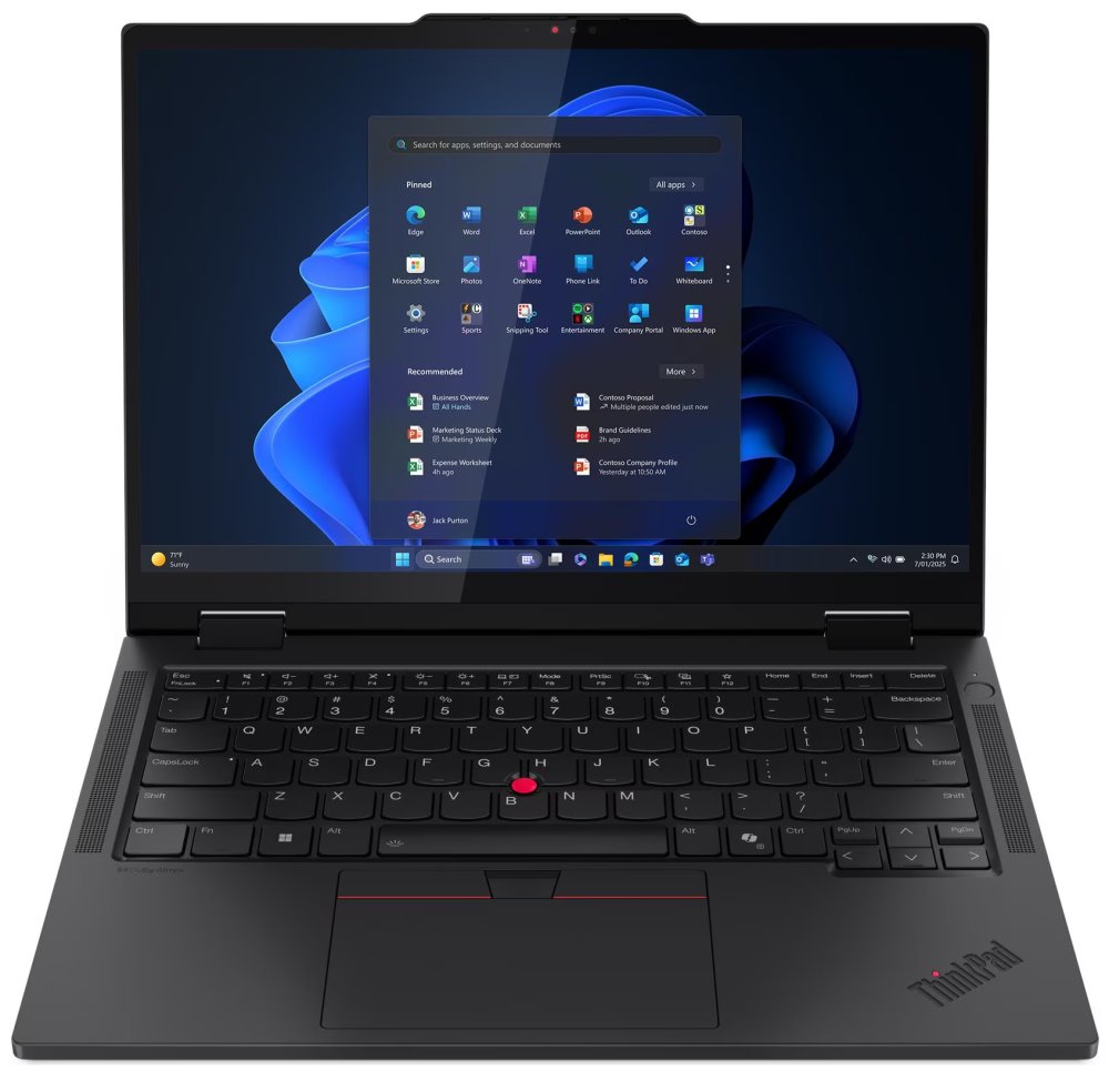 Lenovo T14s 2-in-1 Gen 1/ Ultra 5 225U/ 16GB DDR/ 512GB SSD/ Intel Graphics/ 14"WUXGA,touch/ W11P/ černý